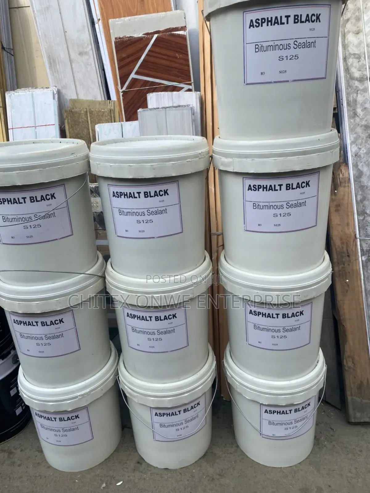 Asphalt Black Bituminous Sealant S125.