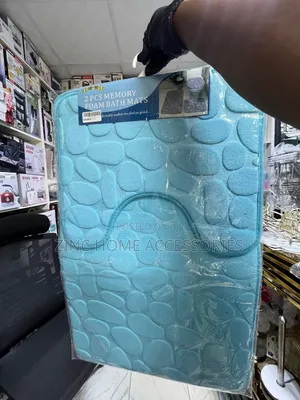 2pcs Memory Foam Bath Mat
