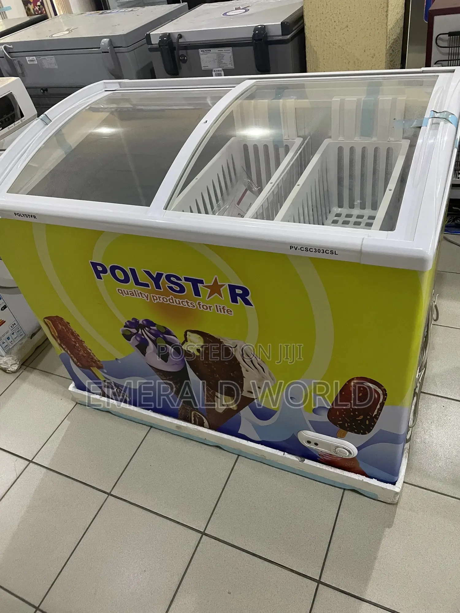 Polystar Showcase Freezer