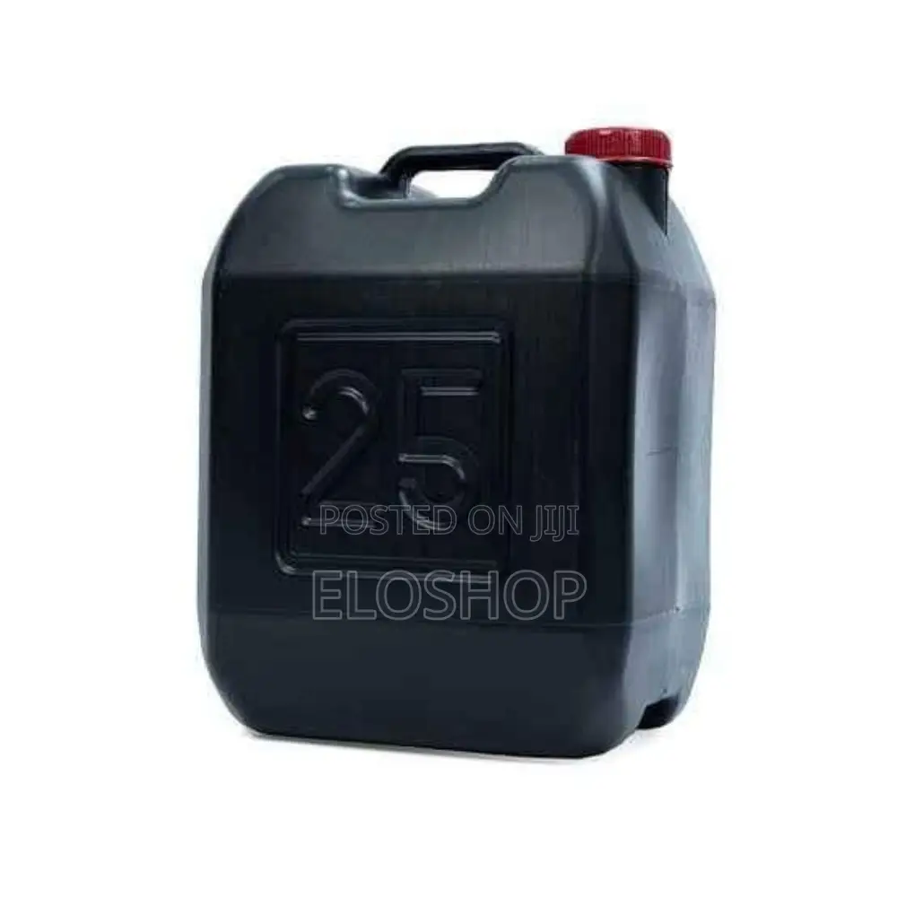 25 Liter Black Plastic Jerrycans in Lagos