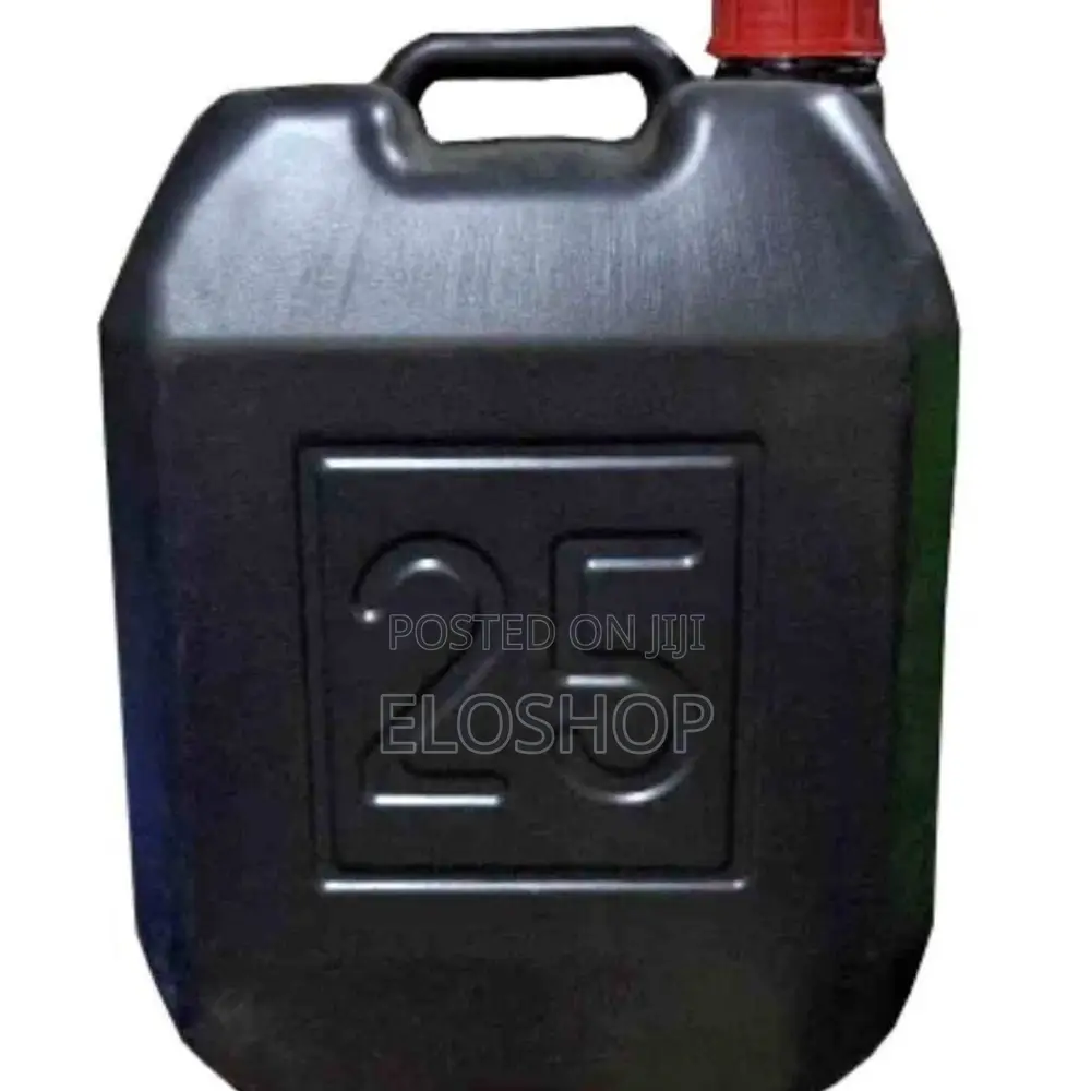25 Liter Black Plastic Jerrycans in Lagos