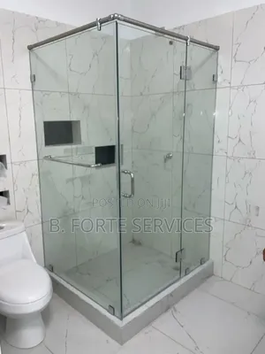 L-Shape Bathroom Cubicle