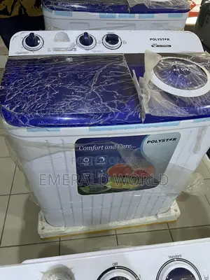 Polystar 7kg Twin Top Washing Manual Washing