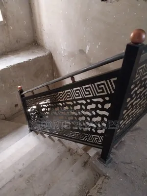 Wrought Iron/Laser Cut Handrail