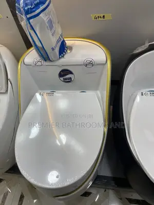 Executive White and Gold Wc