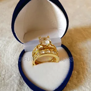 Solid Zirconia Female Wedding Rings