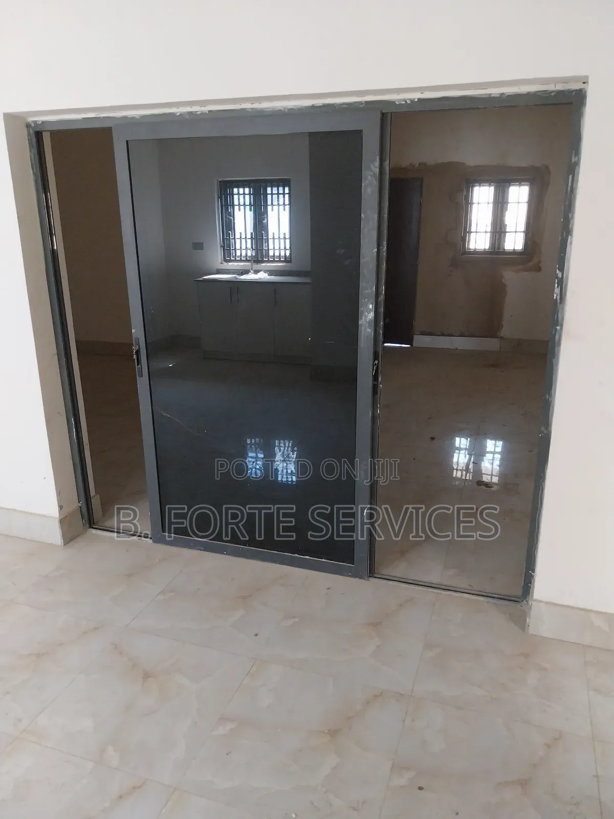 Aluminium-Framed Glass Door