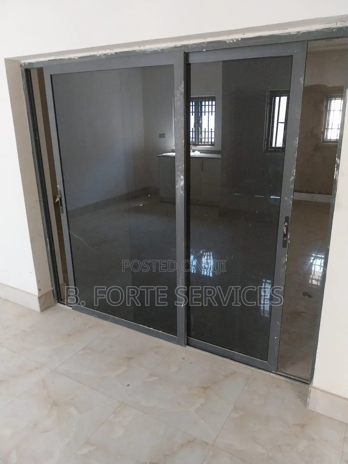 Aluminium-Framed Glass Door