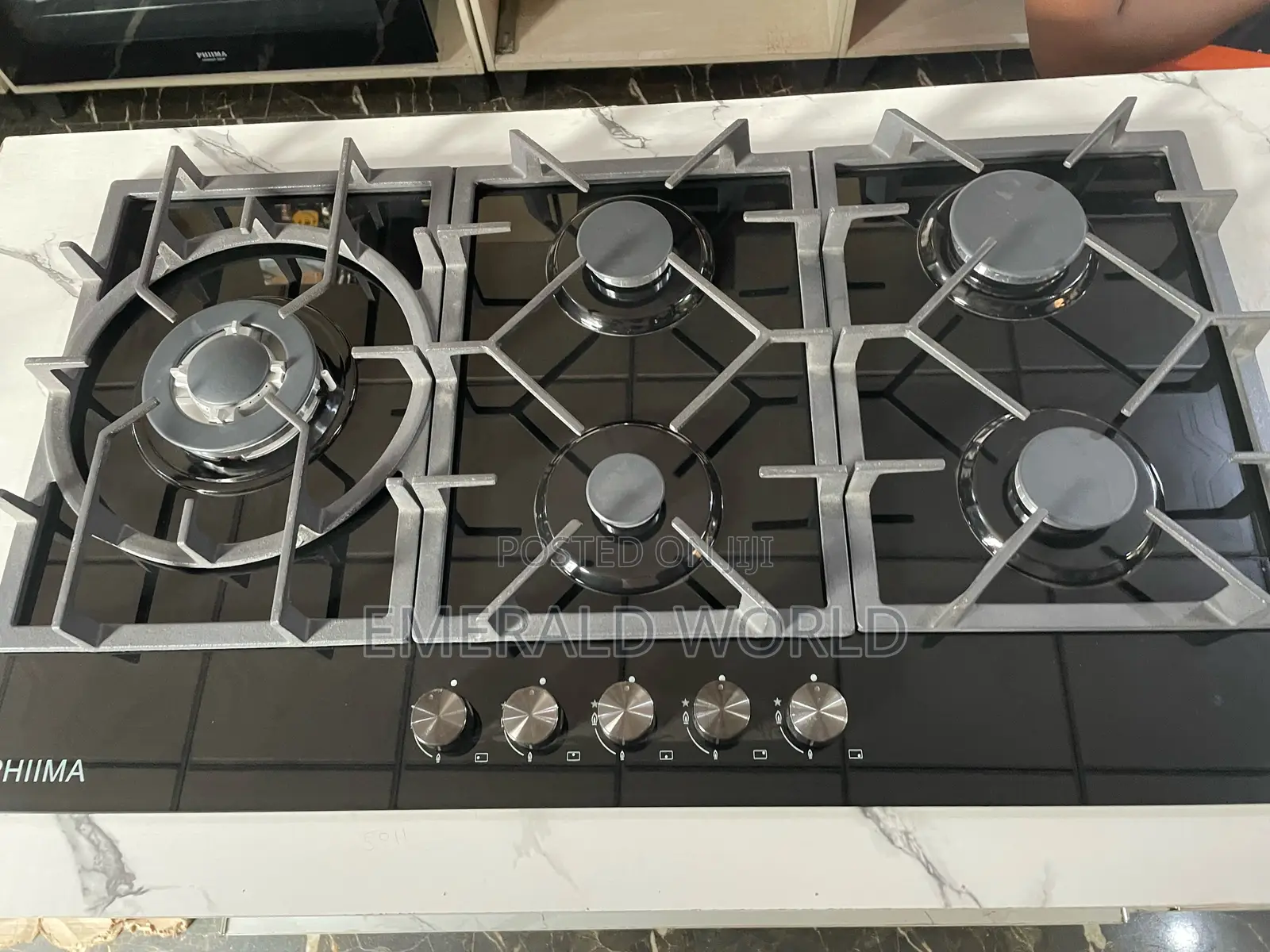Phiima 5 Burner All Gas Inbuilt Cooker