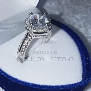 Non-Fading Solid Zirconia Adjustable Proposal Ring