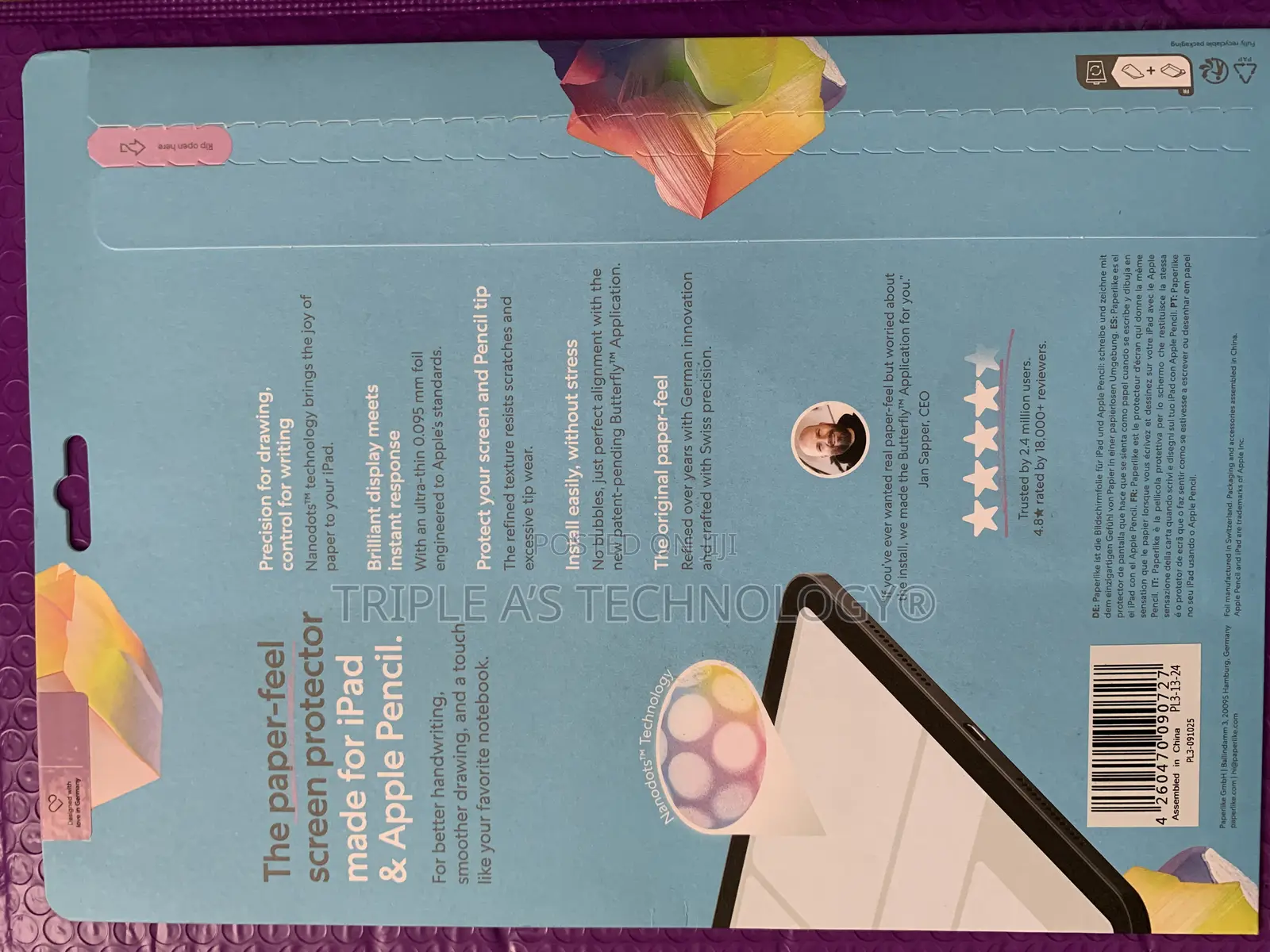 Original Paperlike Screen Protector for All iPad