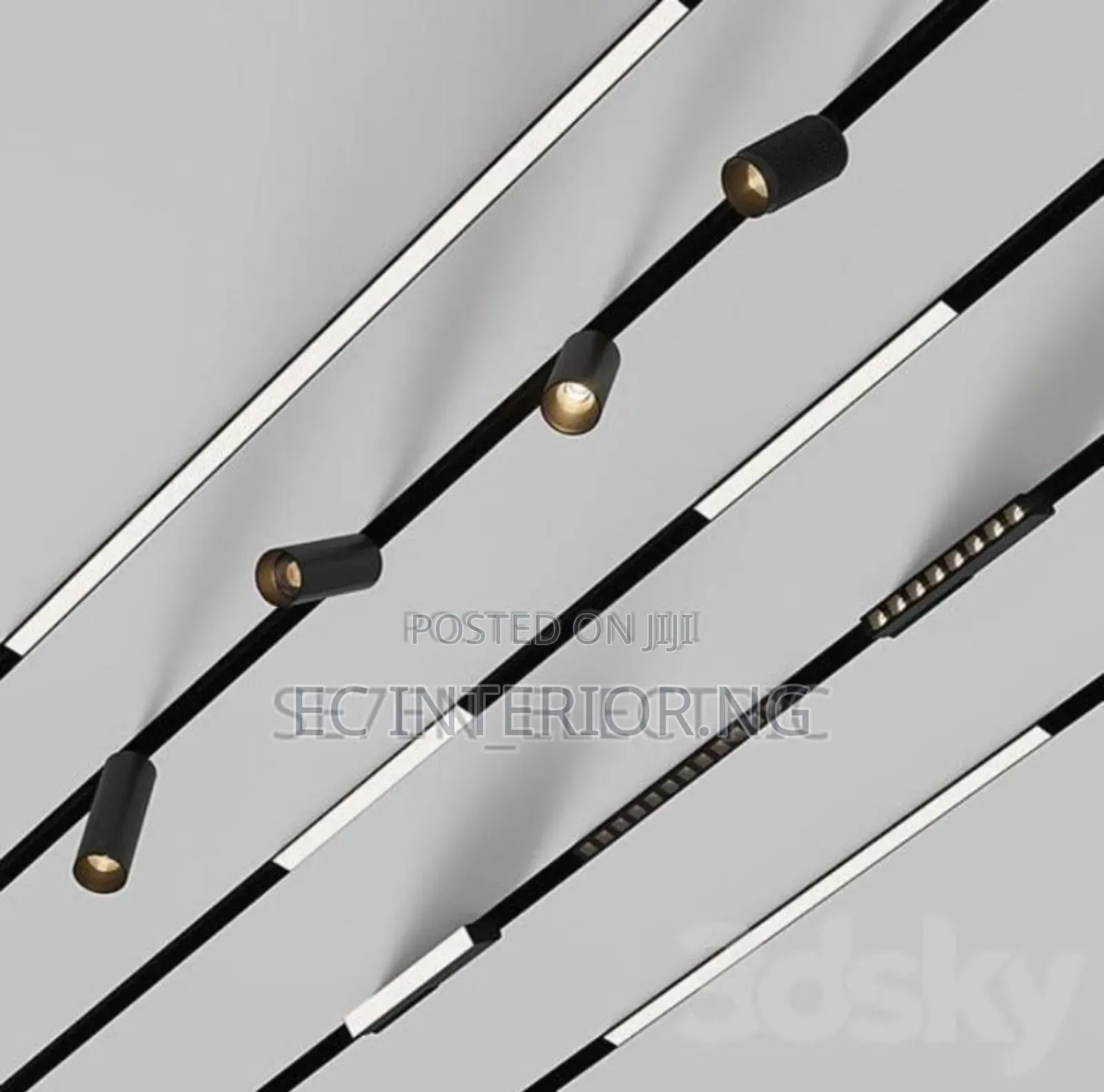 Magnetic Track Light , Led Recessed Rail Lamp System