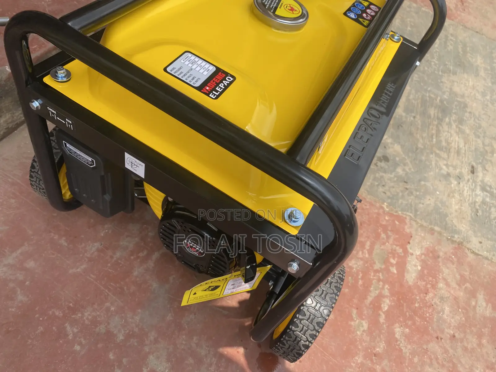 Elepaq Ac8000e2 4.5kva Generator
