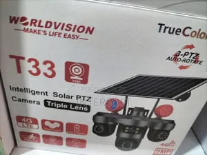 Solar T33 Intelligent Solar PTZ Camera.
