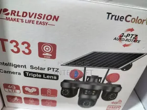 Solar T33 Intelligent Solar PTZ Camera.
