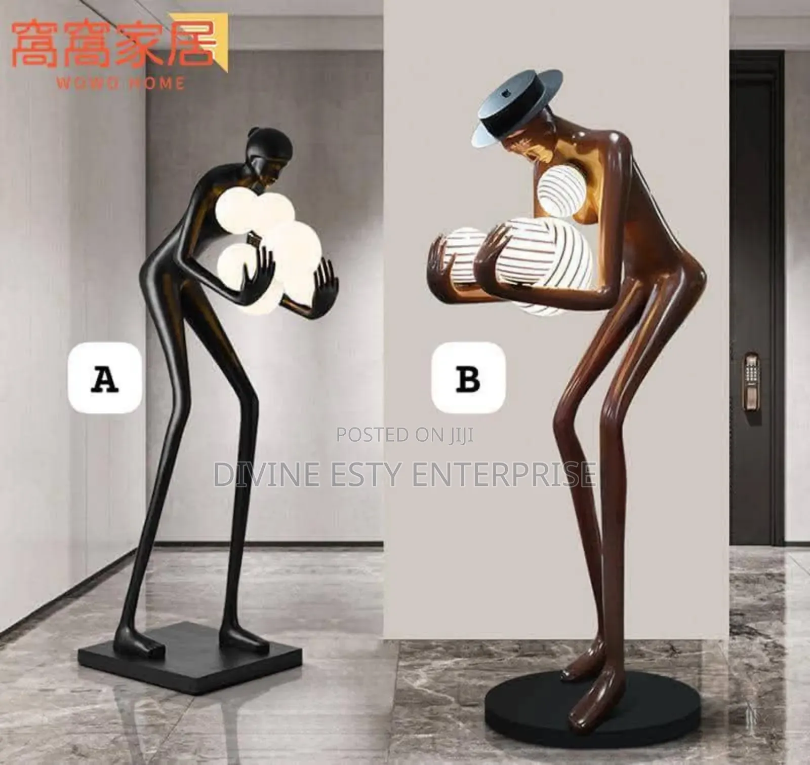 Modern Sculptural Lamp