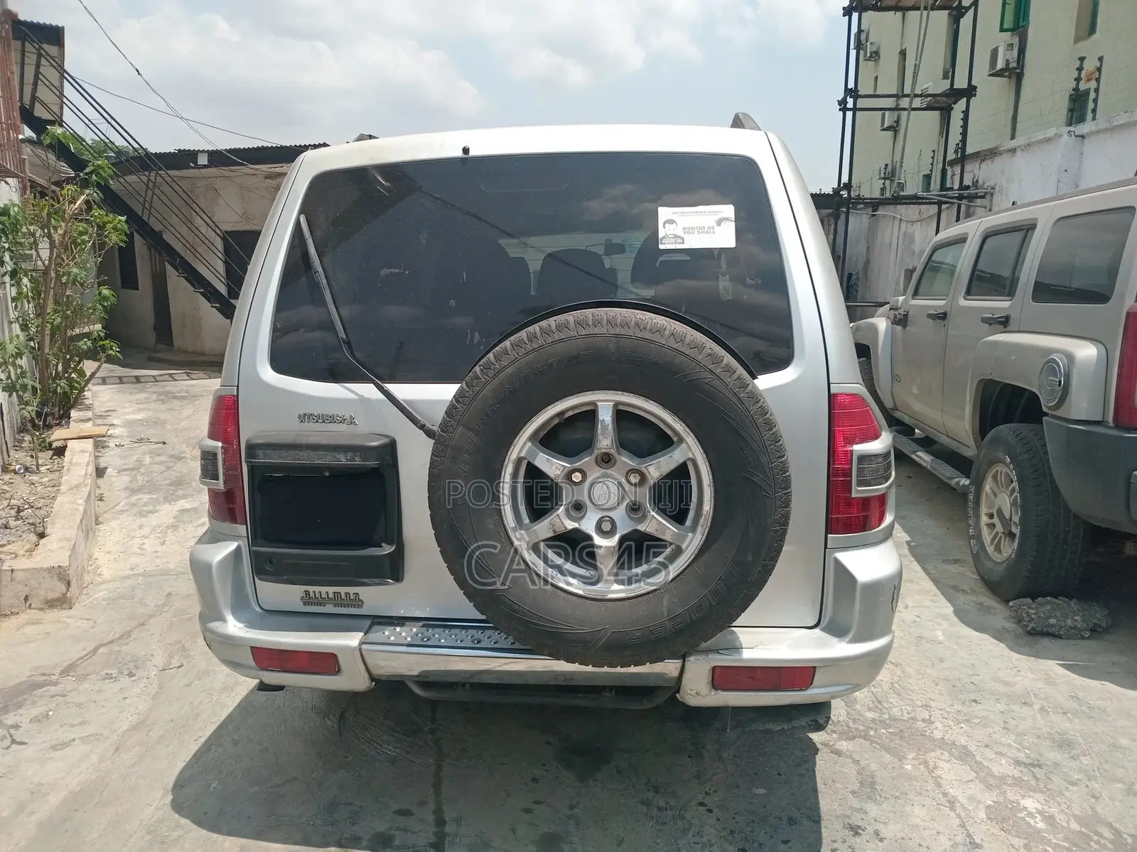 Mitsubishi Montero 2002 Silver