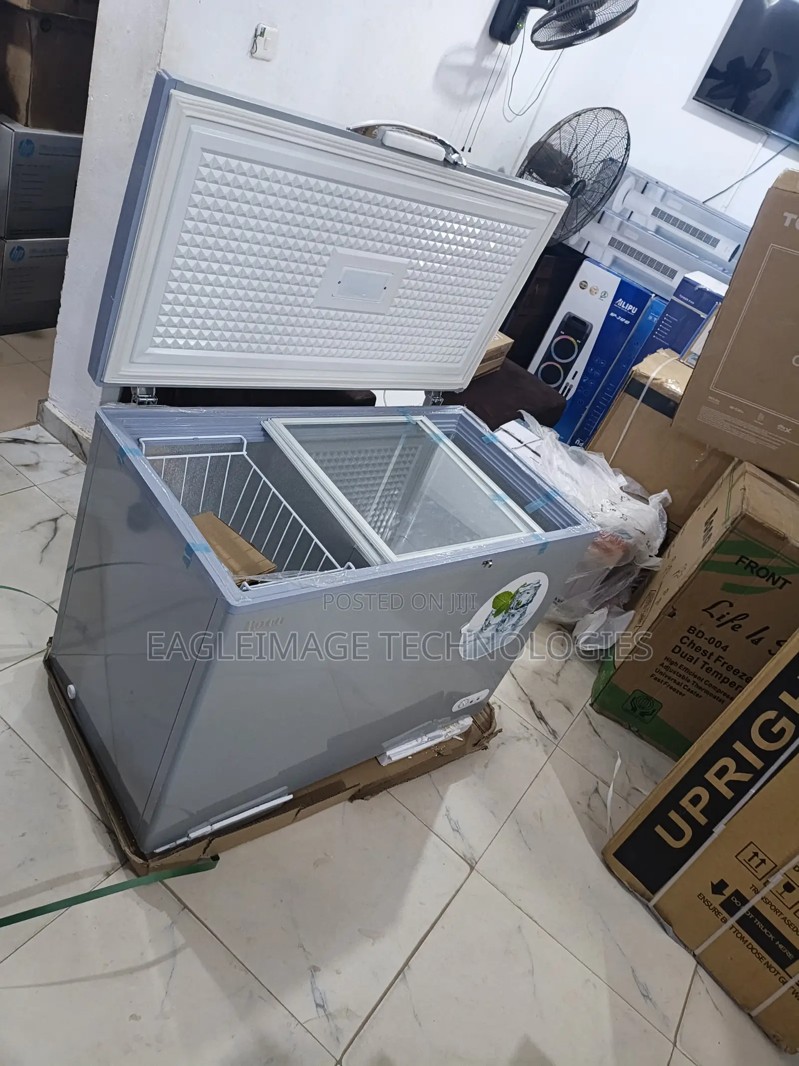 Ice Block Making Bona 318l Solar Freezer - Fast Chilling