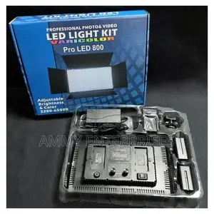 Led Lighting Pro Led 800 Varicolor Photography Video Light Kit