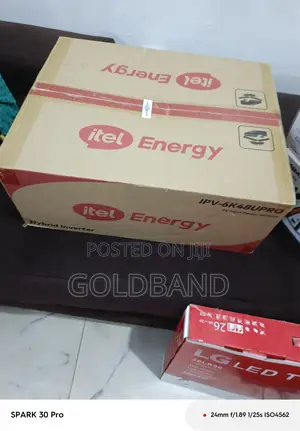 Itel Hybrid Inverter Pv-6k48upro 6kw for Home Solar