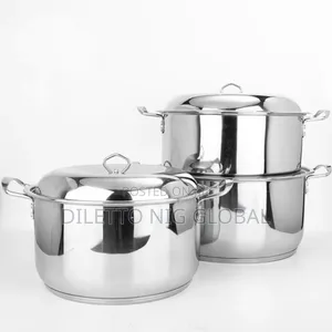 Heavy Weight Quality Stainless Steel Cookware Set