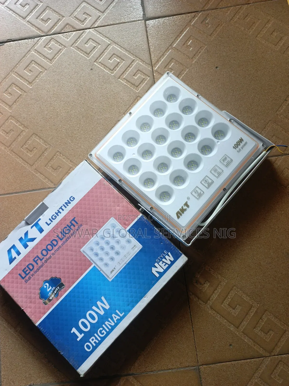 Although Flood Light 100w White