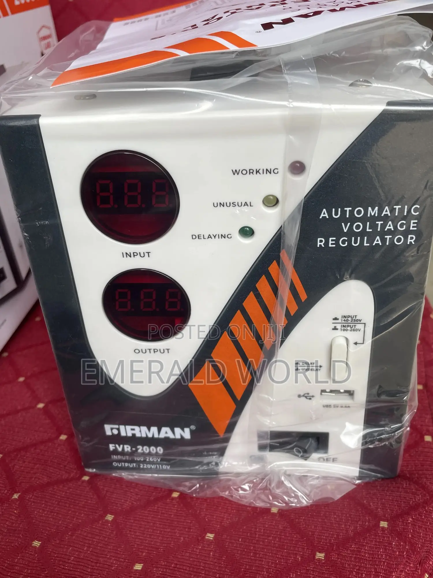 Firman 2000v Voltage Stabilizer