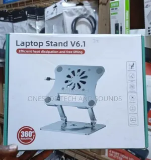 J41 Professional Laptop Stand With Integrated Cooling Fan