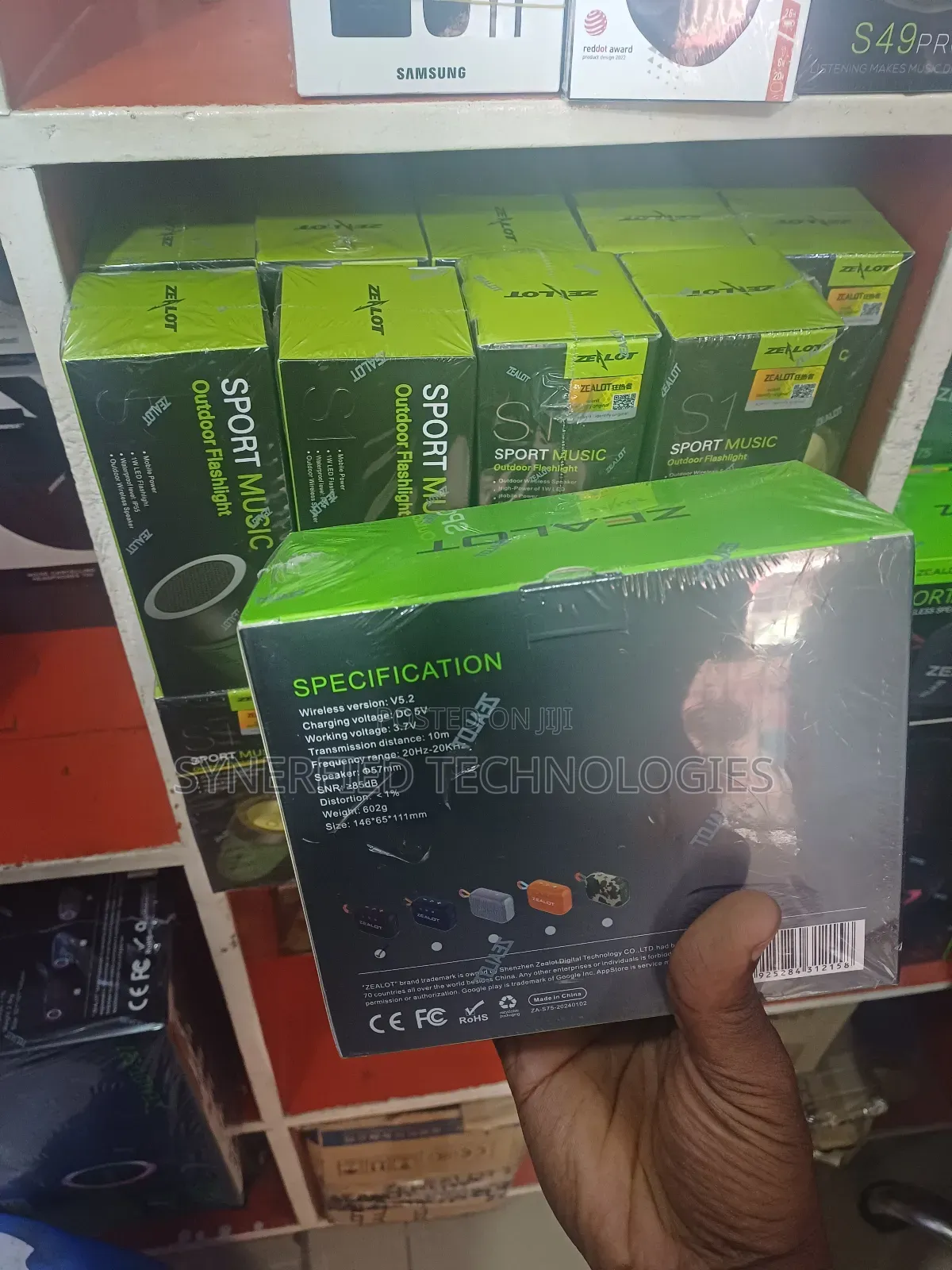 Zealot S75 Portable Wireless Speaker for sale - Synerfied Technologies ...