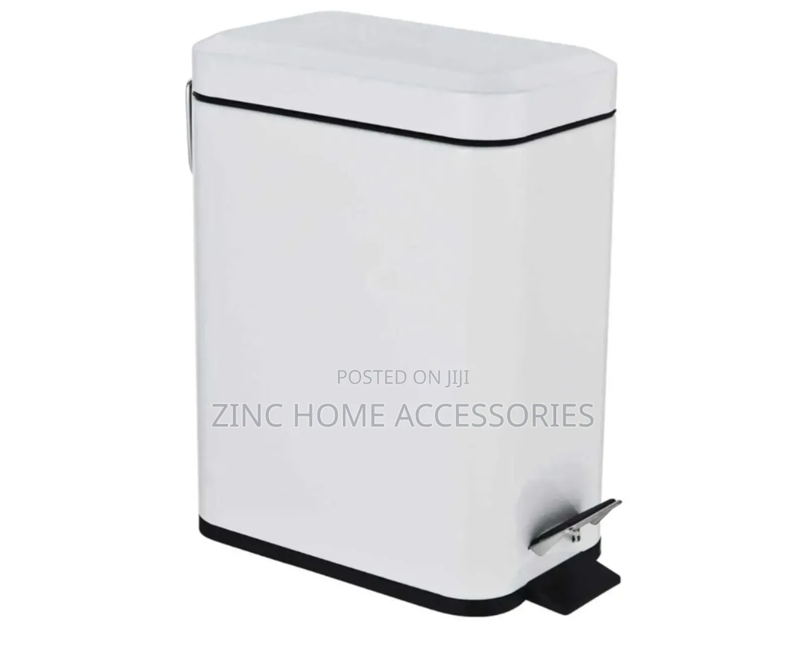 Pedal Bin White