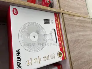 Itel Rechargeable Solar Fan
