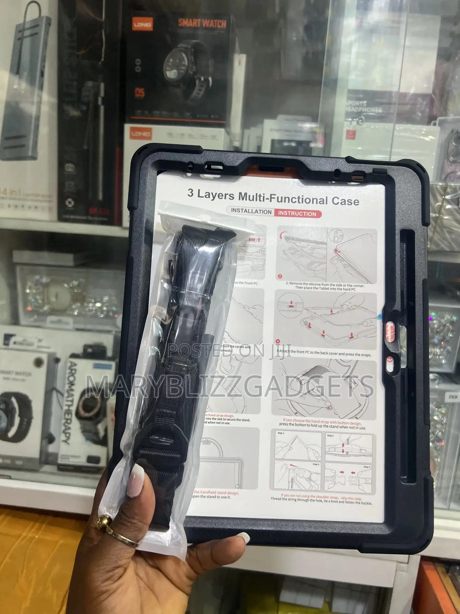 Rugged Defender Case for iPad , Samsung Galaxy Tab