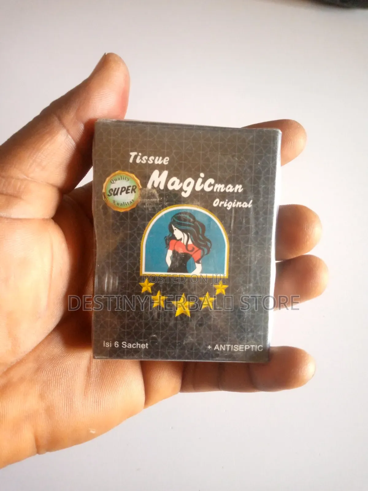 Magic Tissue Paper for Strong Erection and Quick Ejaculation