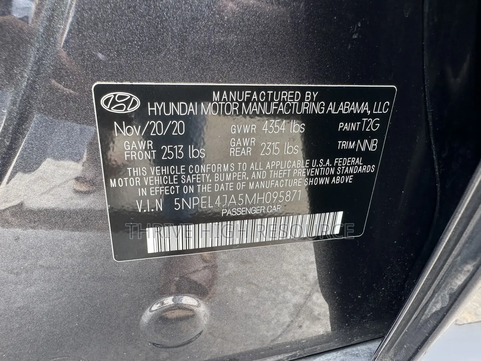 Hyundai Sonata SE 2021 Gray