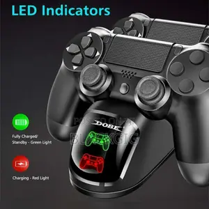 Ps4 Pad Charger Ps4 Charging Dock Dual Docking Station for Playstation