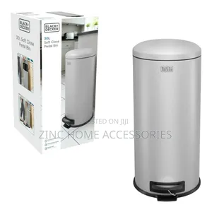 Black and Decker 30l Slow Close Pedal Bin