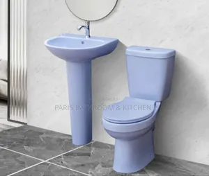 Cornflower Blue Pedestal Suite