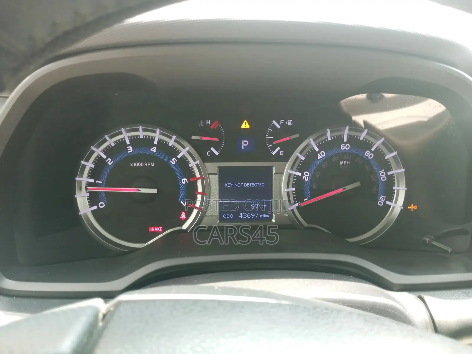 Toyota 4-Runner 2017 Gray