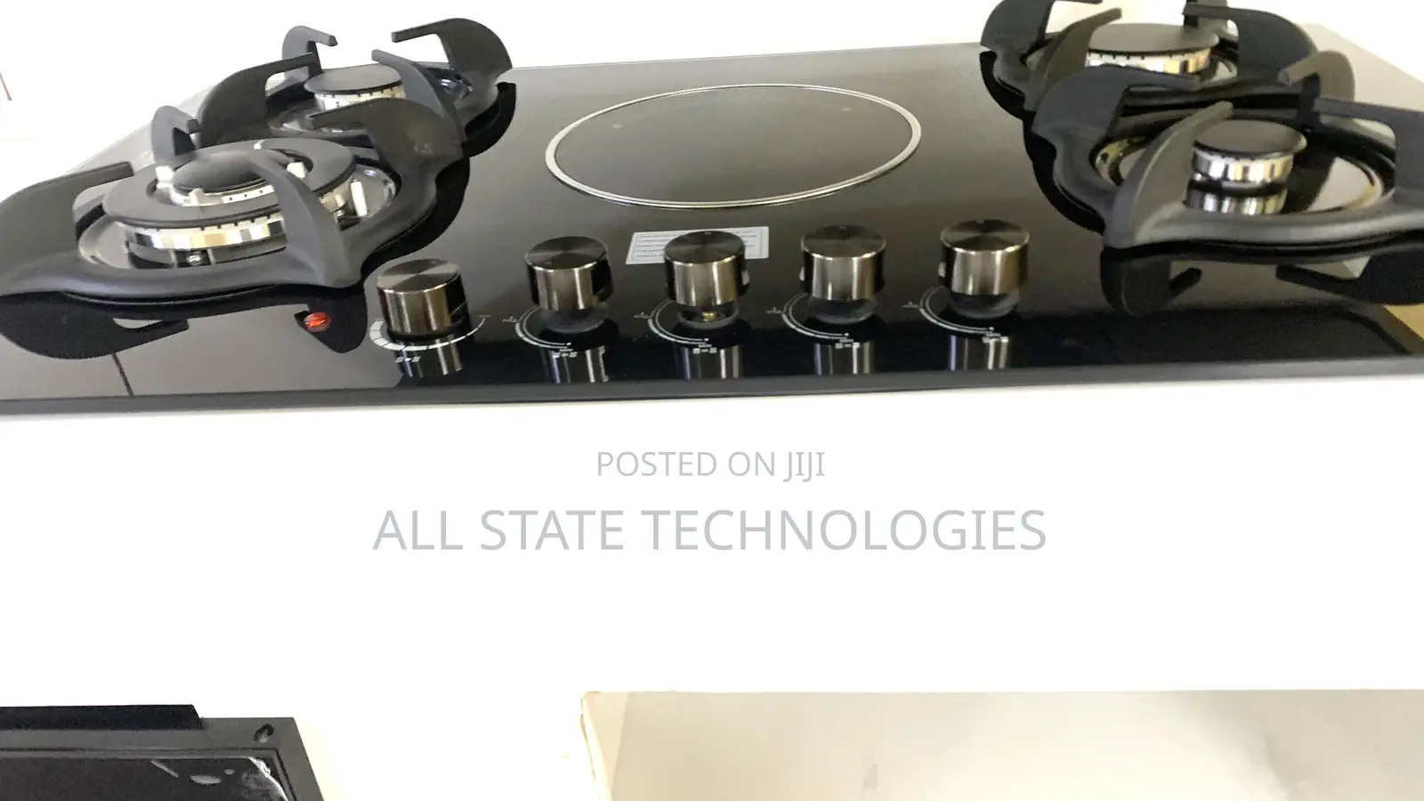 Compact Polystar 5 Burner Kitchen Hob
