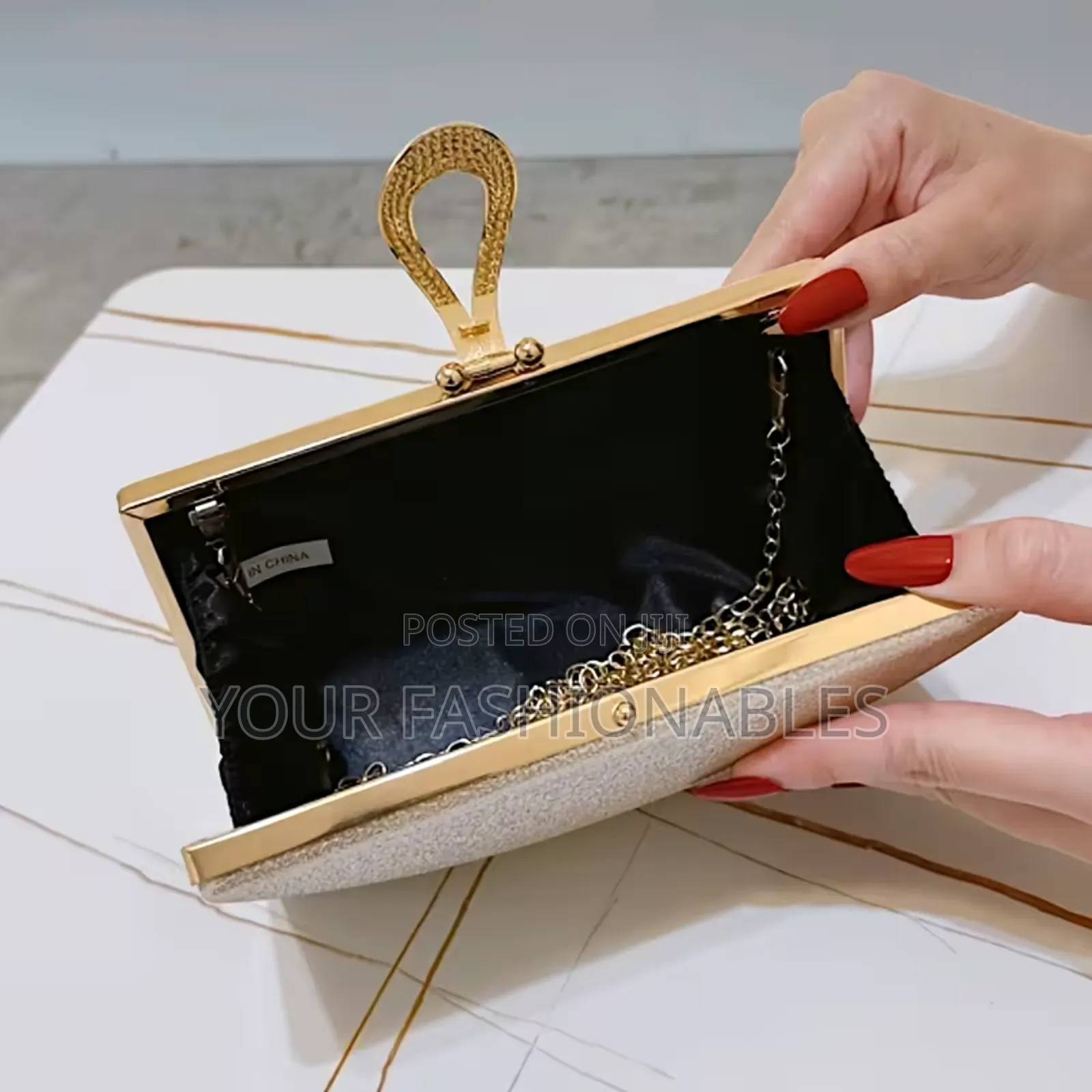 Gorgeous Gold Clutch Purse
