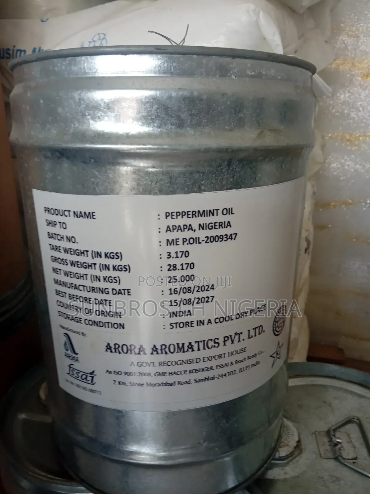 Ppeppermint Oil