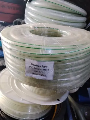 1/2" Braided Agro PVC Hose. Length:50 Meters