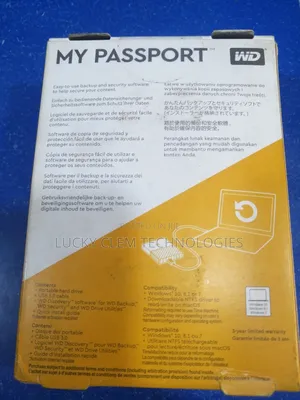 Wd My Passport 2tb External HDD