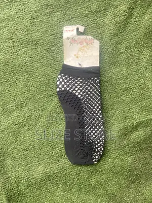 Black Fishnet Ankle Socks