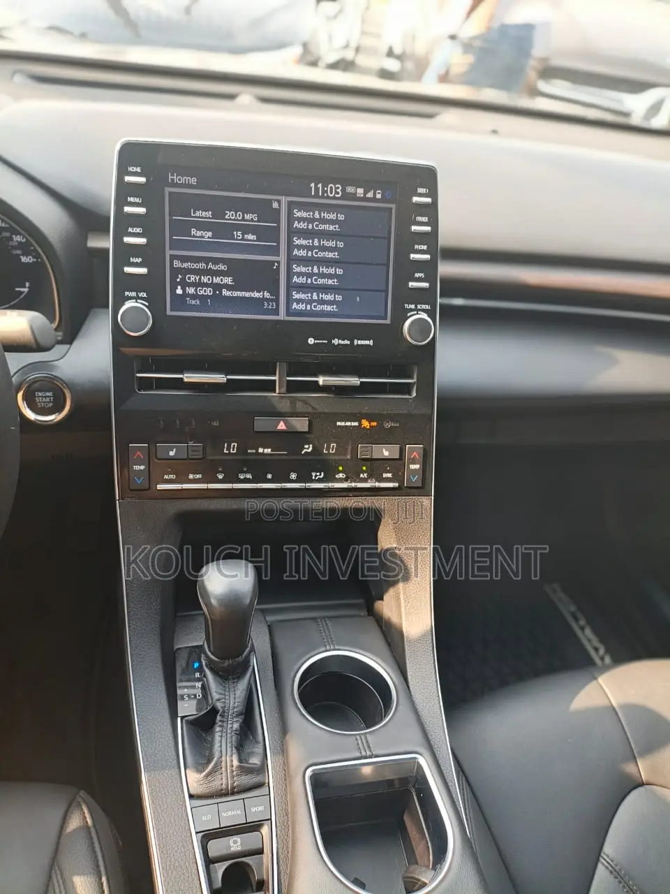 Toyota Avalon XLE 2021 Black