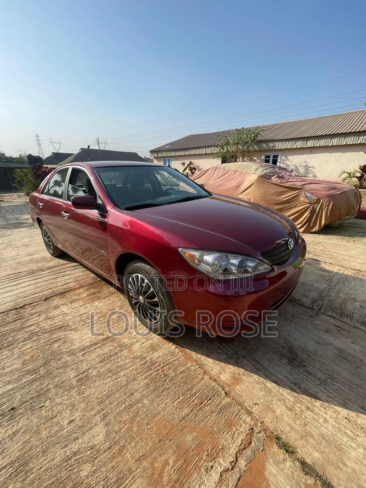 Toyota Previa 2004 Red