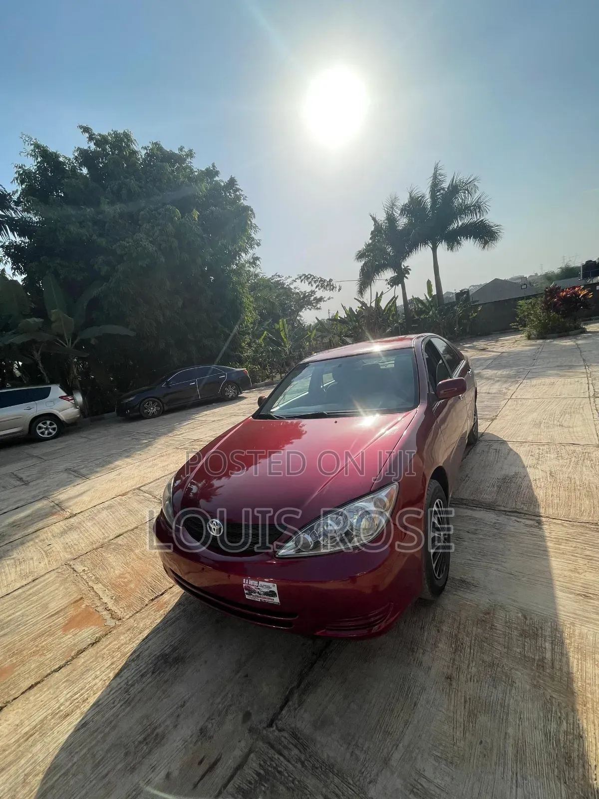 Toyota Previa 2004 Red