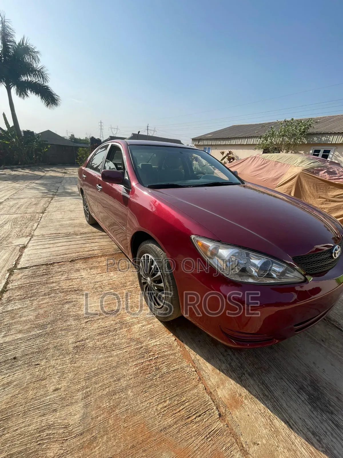 Toyota Previa 2004 Red
