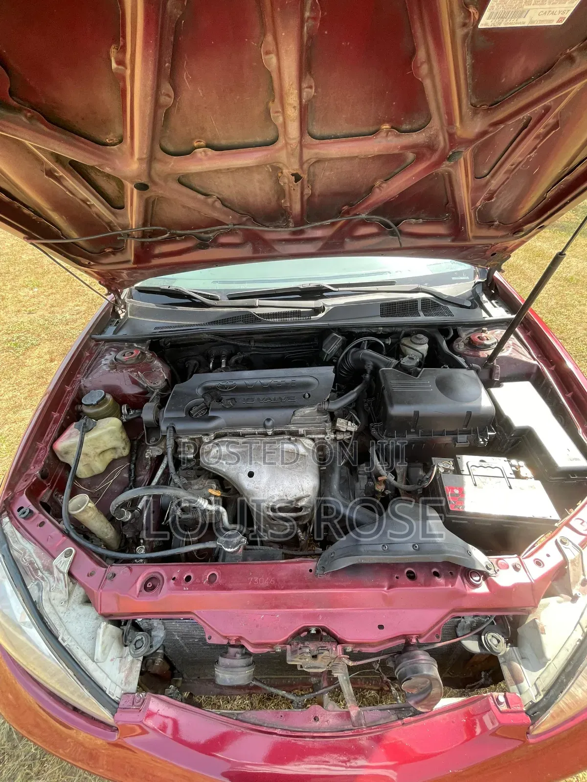 Toyota Previa 2004 Red