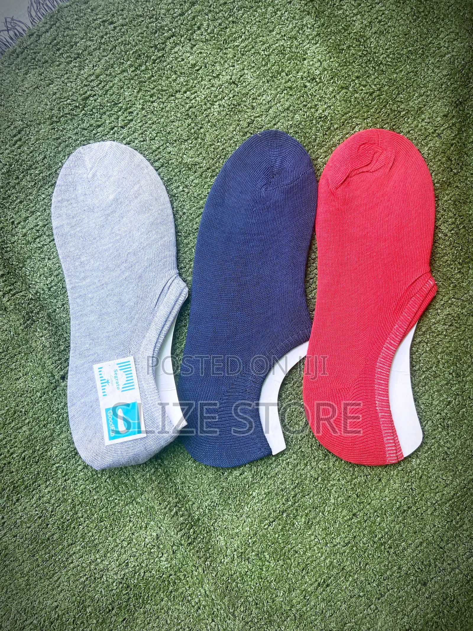 No Show / Invisible Socks - 3pairs